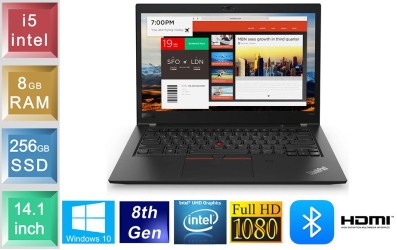 Lenovo ThinkPad T480s - i5 - 8GB RAM - 256GB SSD