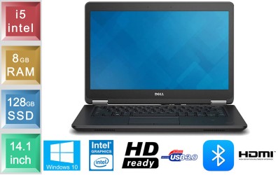 Dell Latitude E5470 - i5 - 8GB RAM - 128GB SSD