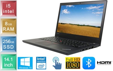 Lenovo ThinkPad T470 - i5 - 8GB RAM - 256GB SSD