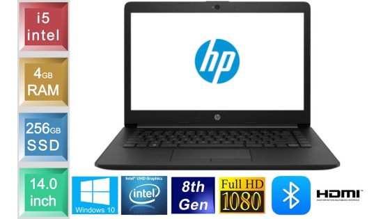 HP Notebook 14-ck0826no - i5 - 4GB RAM - 256GB SSD