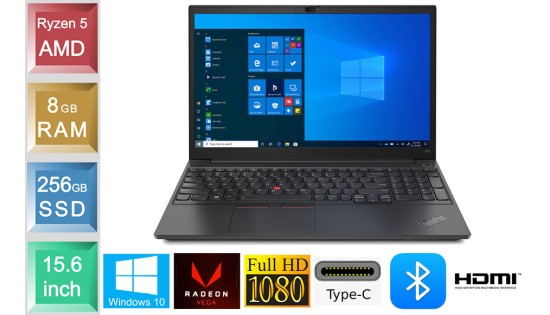 Lenovo ThinkPad E595 - Ryzen 5 - 8GB RAM - 256GB SSD