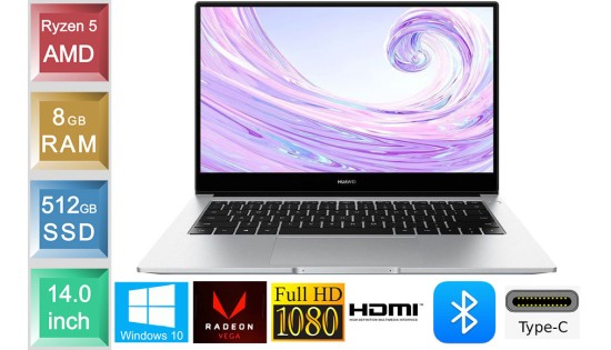 Huawei MateBook D - Ryzen 5 - 8GB RAM - 512GB SSD