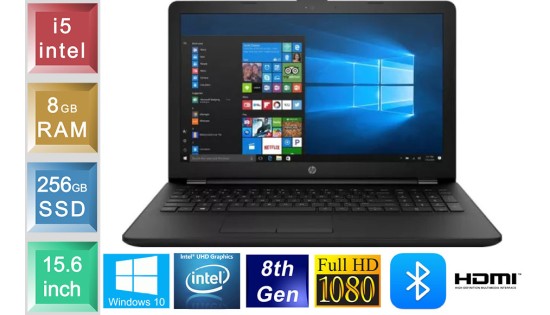 HP Notebook 15-br104tx - i5 - 8GB RAM - 256GB SSD