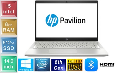 HP Pavilion 14-ce0113nd - i5 - 8GB RAM - 512GB SSD
