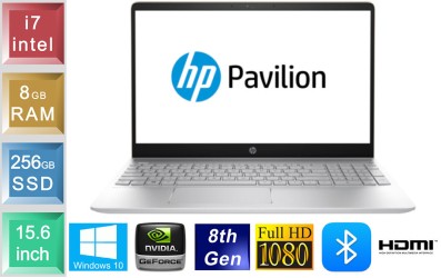 HP Pavilion 15-ck005no - i7 - 8GB RAM - 256GB SSD