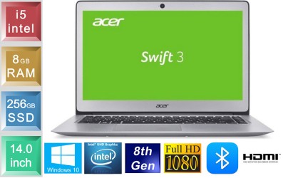 Acer Swift 3 SF314-56 - i5 - 8GB RAM - 256GB SSD