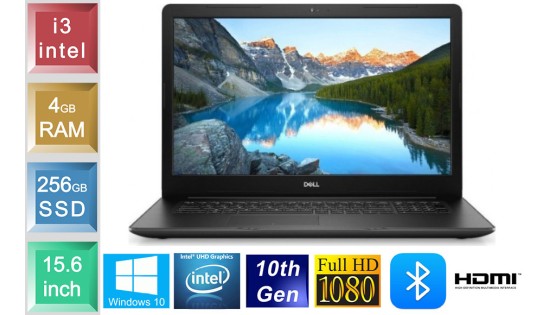 Dell Inspiron 3593 - i3 - 4GB RAM - 256GB SSD - 1TB HDD