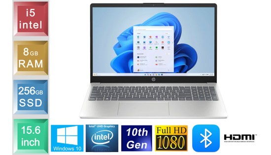 HP Notebook 15s-fq1810nd - i5 - 8GB RAM - 256GB SSD