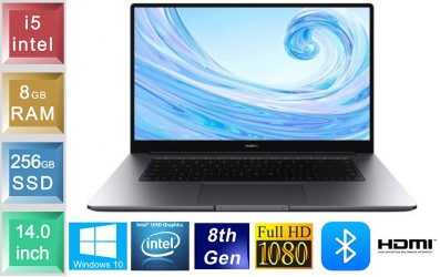 Huawei MateBook D - i5 - 8GB RAM - 256GB SSD