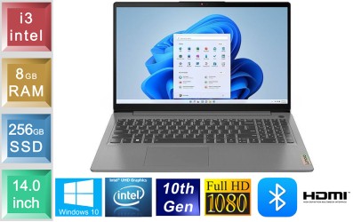 Lenovo Ideapad 3 - i3 - 8GB RAM - 256GB SSD