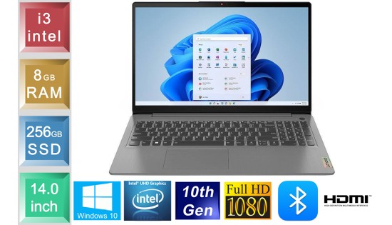 Lenovo Ideapad 3 - i3 - 8GB RAM - 256GB SSD