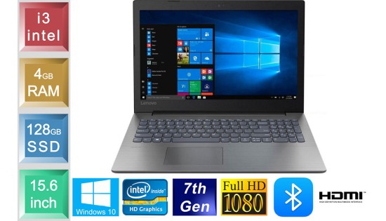 Lenovo IdeaPad 330-15IKB - i3 - 4GB RAM - 128GB SSD