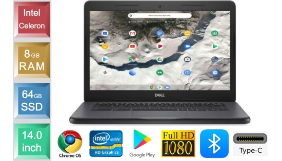 Dell Chromebook 3400 - 8GB - 64GB SSD