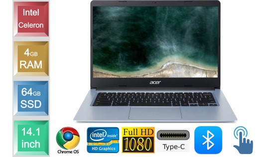 Acer Chromebook 314 - 4GB RAM - 64GB SSD