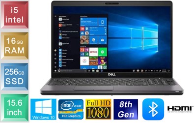 Dell Latitude 5500 - i5 - 16GB RAM - 256GB SSD