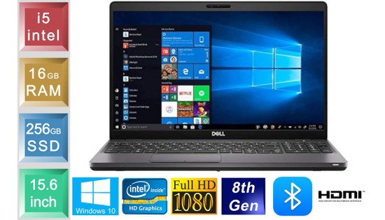 Dell Latitude 5500 - i5 - 16GB RAM - 256GB SSD