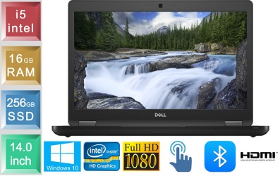 Dell Latitude 5490 - i5 - 16GB RAM - 256GB SSD - Touch