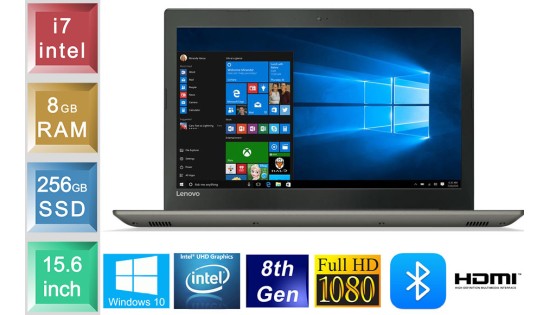 Lenovo Ideapad 520-15IKB - i7 - 8GB RAM - 256GB SSD