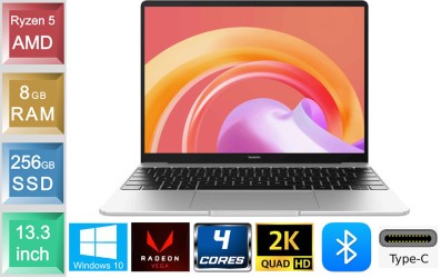 Huawei MateBook 13 - Ryzen 5 - 8GB RAM - 256GB SSD