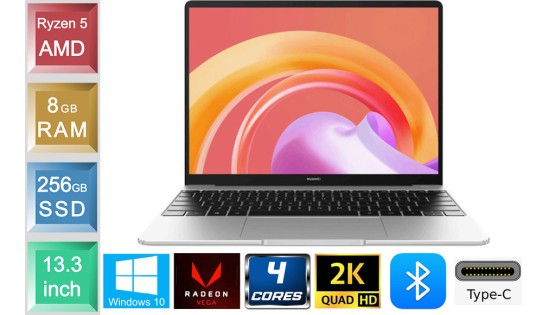 Huawei MateBook 13 - Ryzen 5 - 8GB RAM - 256GB SSD