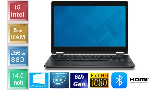 Dell Latitude E5470 - i5 - 8GB RAM - 256GB SSD