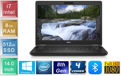 Dell Latitude 5490 - i7 - 8GB RAM - 512GB SSD