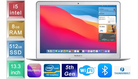 MacBook Air 13 A1466 - i5 - 8GB RAM - 512GB SSD