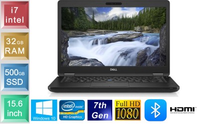 Dell Latitude 5580 - i7 - 32GB RAM - 500GB SSD