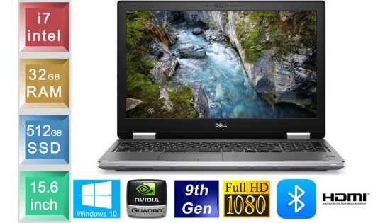 Dell Precision 7540 - i7 - 32GB RAM - 512GB SSD