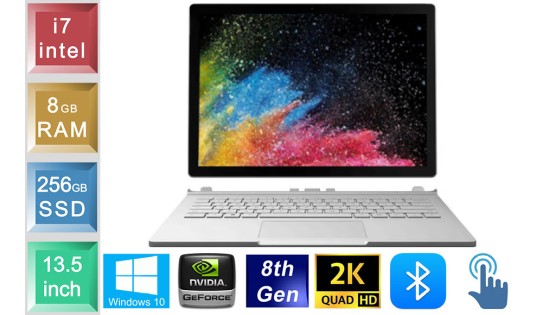 Microsoft Surface Book 2 - i7 - 8GB RAM - 256GB SSD