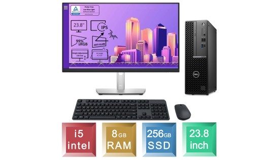 Desktop Set Dell Optiplex 7010 - i5 - 8GB RAM - 256GB SSD