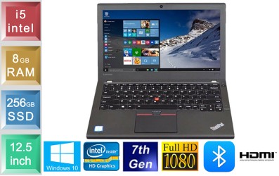 Lenovo ThinkPad X270 - i5 - 8GB RAM - 256GB SSD