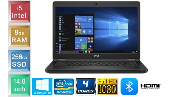 Dell Latitude 5480 - i5 - 8GB RAM - 256GB SSD