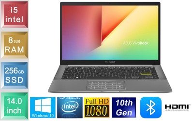 Asus Vivobook S14 S433 - i5 - 8GB RAM - 256GB SSD